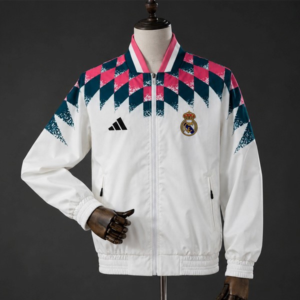 Chaqueta Real Madrid EQT Tracktop 2026/27 Blanco